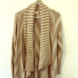 Drapey sweater cardigan